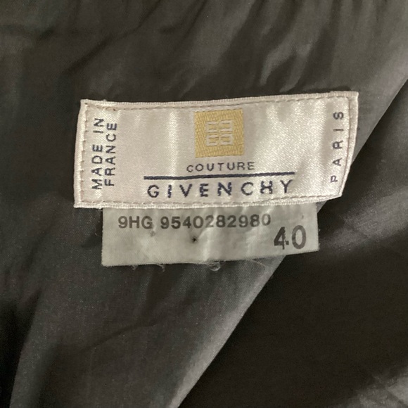 Givenchy Pencil Skirt Black Leather 40 - Picture 3 of 10